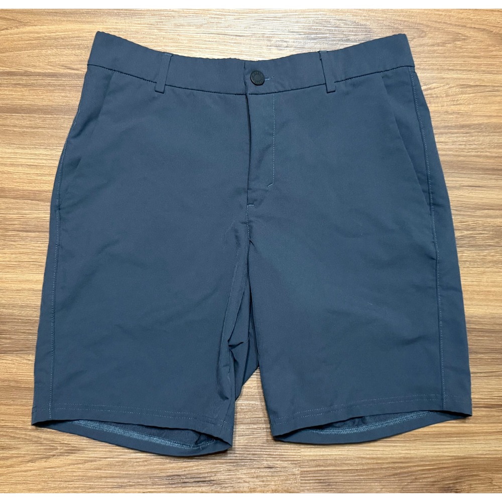 UNRL Stratford Golf Shorts Mens Blue Gray Performance 8.5" Sz M (31-33)